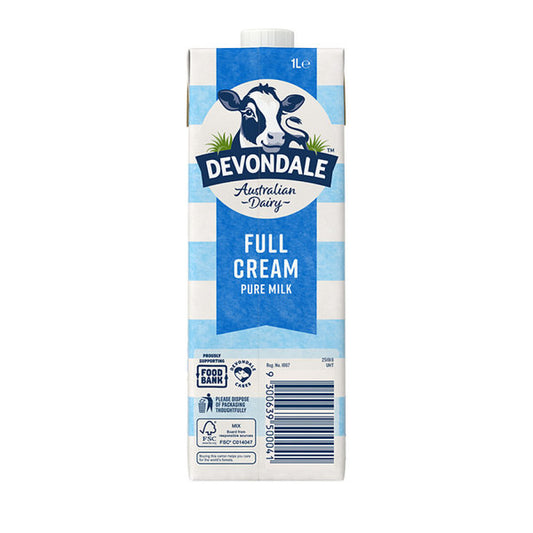 Devondale Full Cream Milk 1000ml